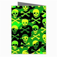 Skull Camouflage Greeting Card from ArtsNow.com Right