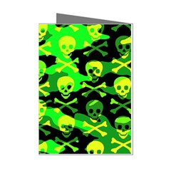 Skull Camouflage Mini Greeting Cards (Pkg of 8) from ArtsNow.com Left