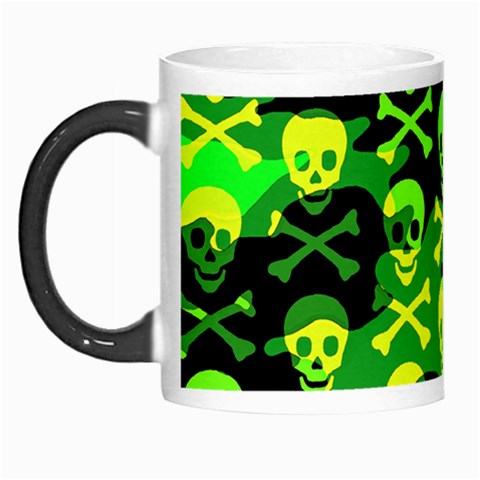 Skull Camouflage Morph Mug from ArtsNow.com Left