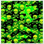 Skull Camouflage Canvas 12  x 12 