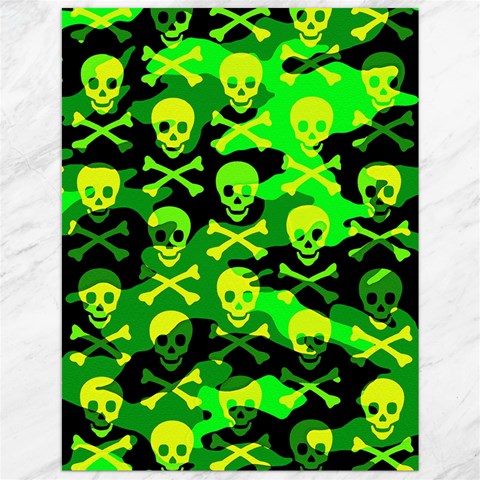 Skull Camouflage Canvas 12  x 16  from ArtsNow.com 11.86 x15.41  Canvas - 1