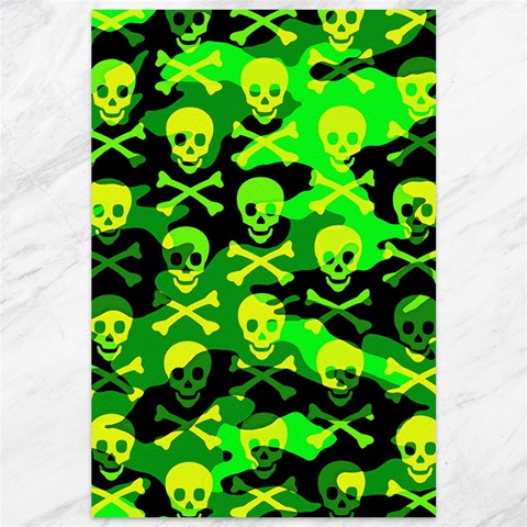 Skull Camouflage Canvas 12  x 18  from ArtsNow.com 11.88 x17.36  Canvas - 1