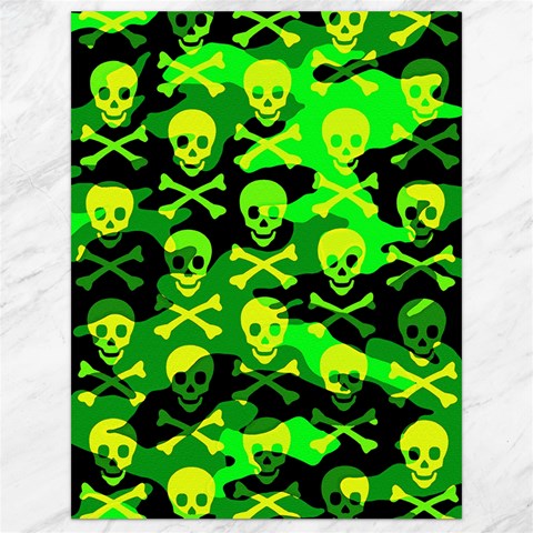 Skull Camouflage Canvas 18  x 24  from ArtsNow.com 17.8 x23.08  Canvas - 1