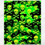 Skull Camouflage Canvas 20  x 24 