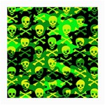 Skull Camouflage Medium Glasses Cloth