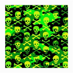 Skull Camouflage Medium Glasses Cloth (2 Sides) from ArtsNow.com Front