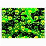 Skull Camouflage Large Glasses Cloth