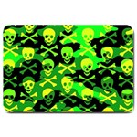 Skull Camouflage Large Doormat