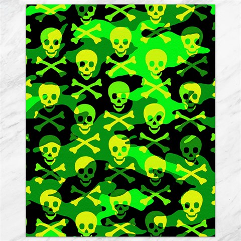 Skull Camouflage Canvas 11  x 14  from ArtsNow.com 10.95 x13.48  Canvas - 1