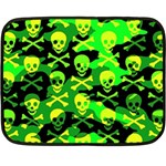 Skull Camouflage Fleece Blanket (Mini)