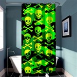 Skull Camouflage Shower Curtain 36  x 72  (Stall)