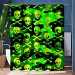 Skull Camouflage Shower Curtain 60  x 72  (Medium)