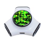 Skull Camouflage 3-Port USB Hub