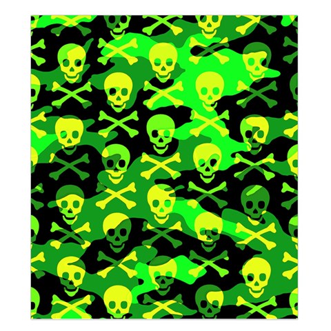 Skull Camouflage Duvet Cover Double Side (King Size) from ArtsNow.com Front