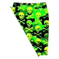 Skull Camouflage Midi Wrap Pencil Skirt from ArtsNow.com Front Left