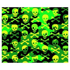 Skull Camouflage Medium Tote Bag from ArtsNow.com Back