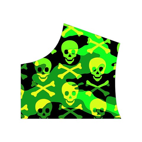 Skull Camouflage Women s Button Up Vest from ArtsNow.com Top Left