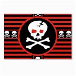 Skull Cross Postcard 4 x 6  (Pkg of 10)