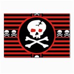 Skull Cross Postcards 5  x 7  (Pkg of 10)