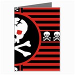 Skull Cross Greeting Card