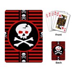 Skull Cross Playing Cards Single Design (Rectangle)