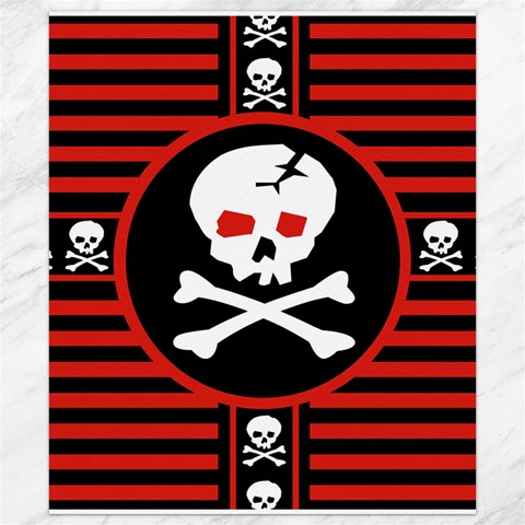 Skull Cross Canvas 8  x 10  from ArtsNow.com 8.15 x9.66  Canvas - 1