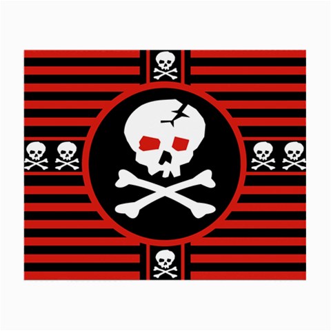 Skull Cross Small Glasses Cloth (2 Sides) from ArtsNow.com Front