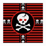 Skull Cross Medium Glasses Cloth