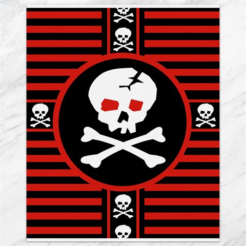 Skull Cross Canvas 11  x 14  from ArtsNow.com 10.95 x13.48  Canvas - 1