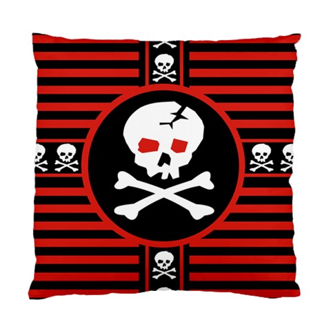 Skull Cross Standard Cushion Case (One Side) from ArtsNow.com Front