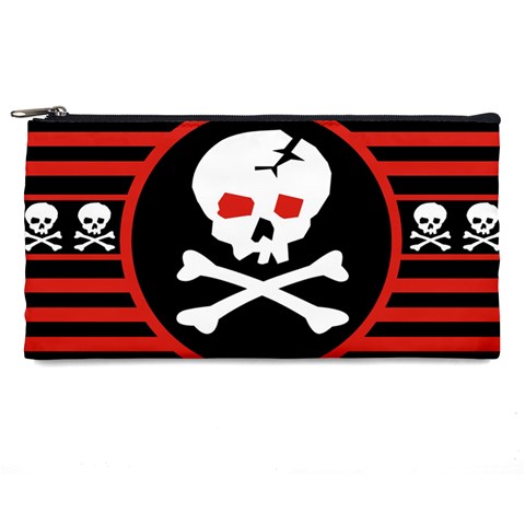 Skull Cross Pencil Case from ArtsNow.com Front