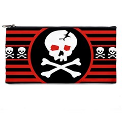 Skull Cross Pencil Case from ArtsNow.com Front