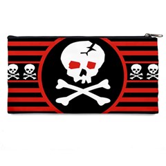 Skull Cross Pencil Case from ArtsNow.com Back