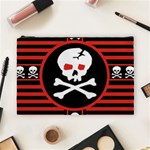 Skull Cross Cosmetic Bag (Large)