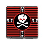 Skull Cross Memory Card Reader (Square 5 Slot)