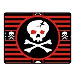 Skull Cross Fleece Blanket (Small)