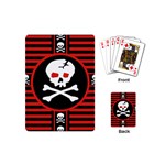 Skull Cross Playing Cards Single Design (Mini)