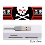 Skull Cross Memory Card Reader (Stick)