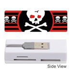 Skull Cross Memory Card Reader (Stick)