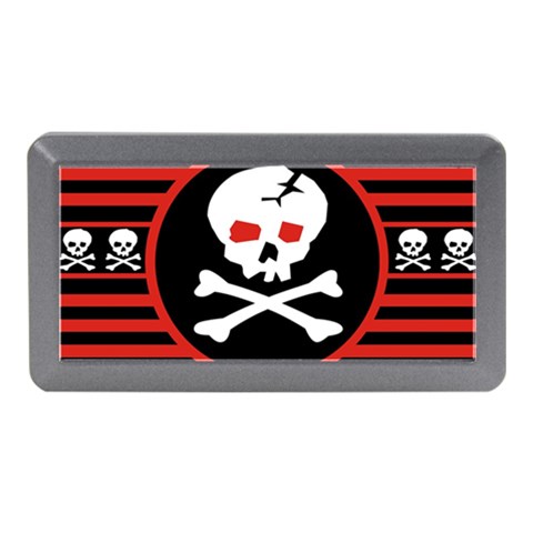 Skull Cross Memory Card Reader (Mini) from ArtsNow.com Front