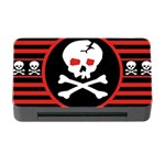 Skull Cross Memory Card Reader with CF