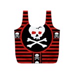 Skull Cross Full Print Recycle Bag (S)