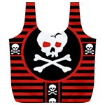 Skull Cross Full Print Recycle Bag (XL)