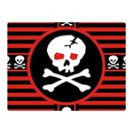 Skull Cross Double Sided Flano Blanket (Mini)