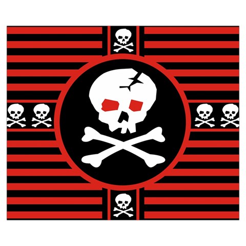 Skull Cross Medium Tote Bag from ArtsNow.com Front