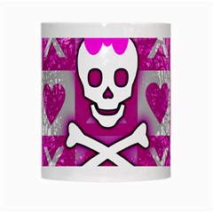 Skull Princess White Mug from ArtsNow.com Center