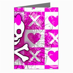 Skull Princess Greeting Cards (Pkg of 8) from ArtsNow.com Left