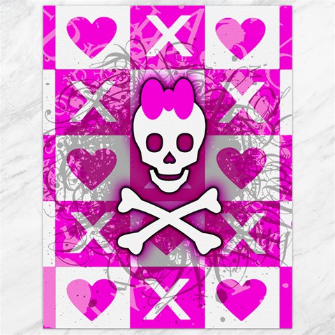 Skull Princess Canvas 12  x 16  from ArtsNow.com 11.86 x15.41  Canvas - 1