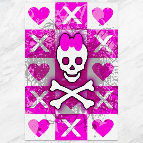 Skull Princess Canvas 24  x 36  from ArtsNow.com 23.35 x34.74  Canvas - 1