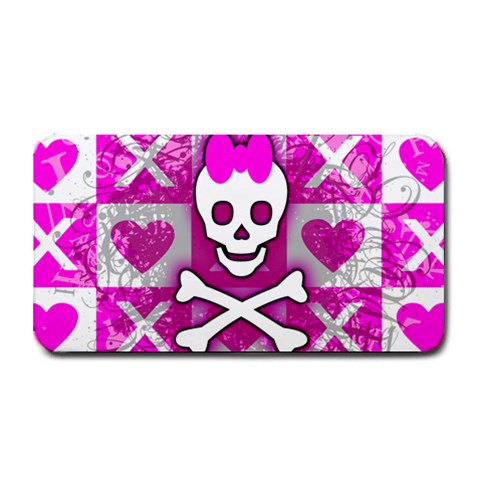 Skull Princess Medium Bar Mat from ArtsNow.com 16 x8.5  Bar Mat
